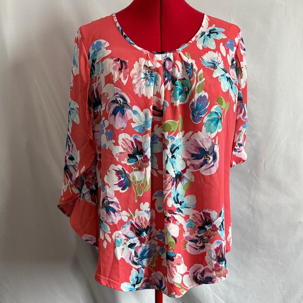 Spense Multicolor Floral Blouse LL175